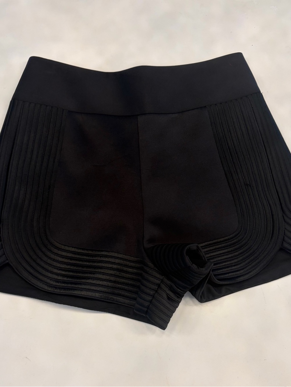 Robert Rodriguez Black High-Waist Sculpting Shorts
